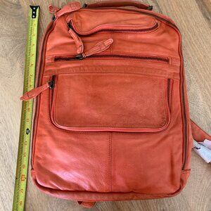 Free People East End Leather Backpack